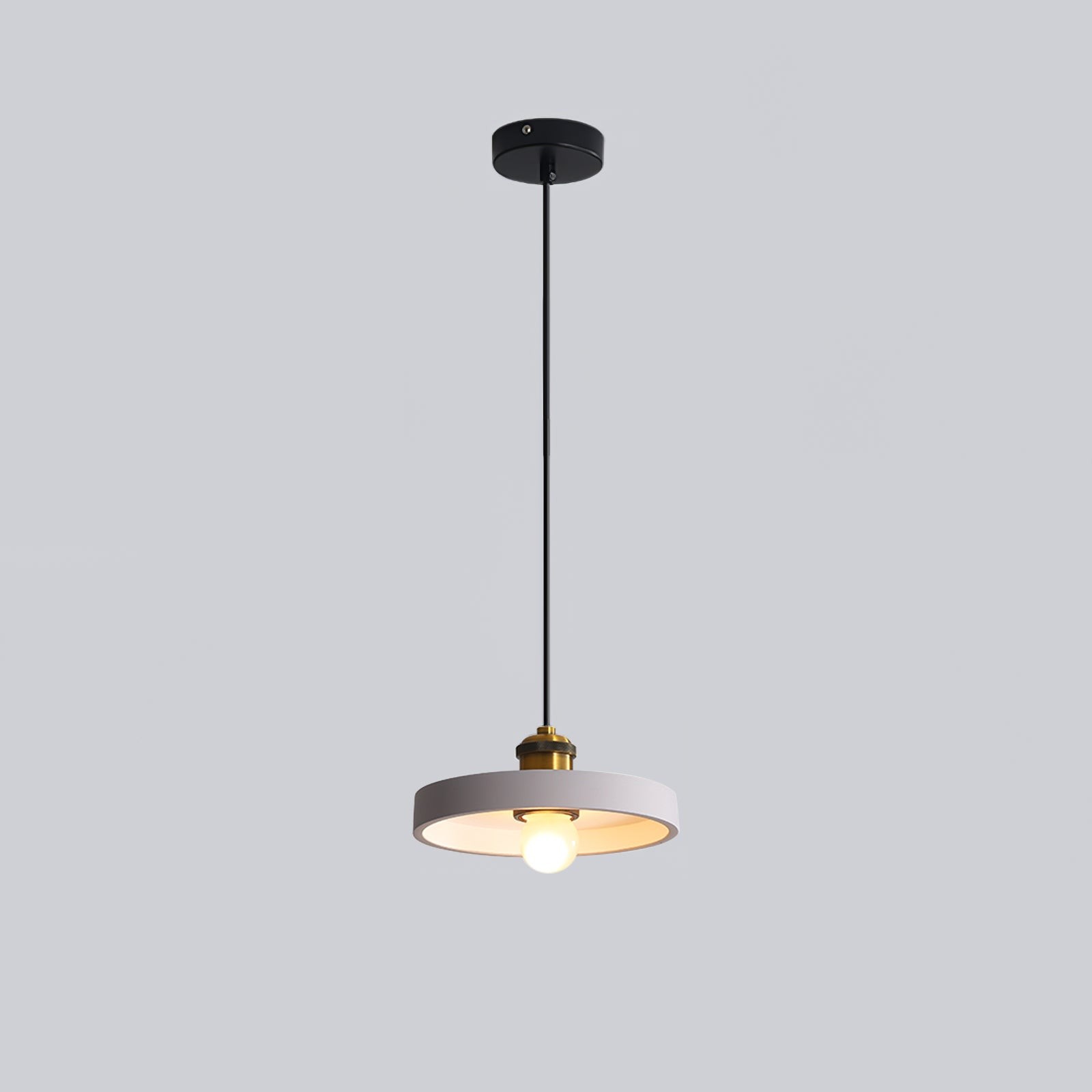 Modern Resin Geometric Pendant Lamp M326