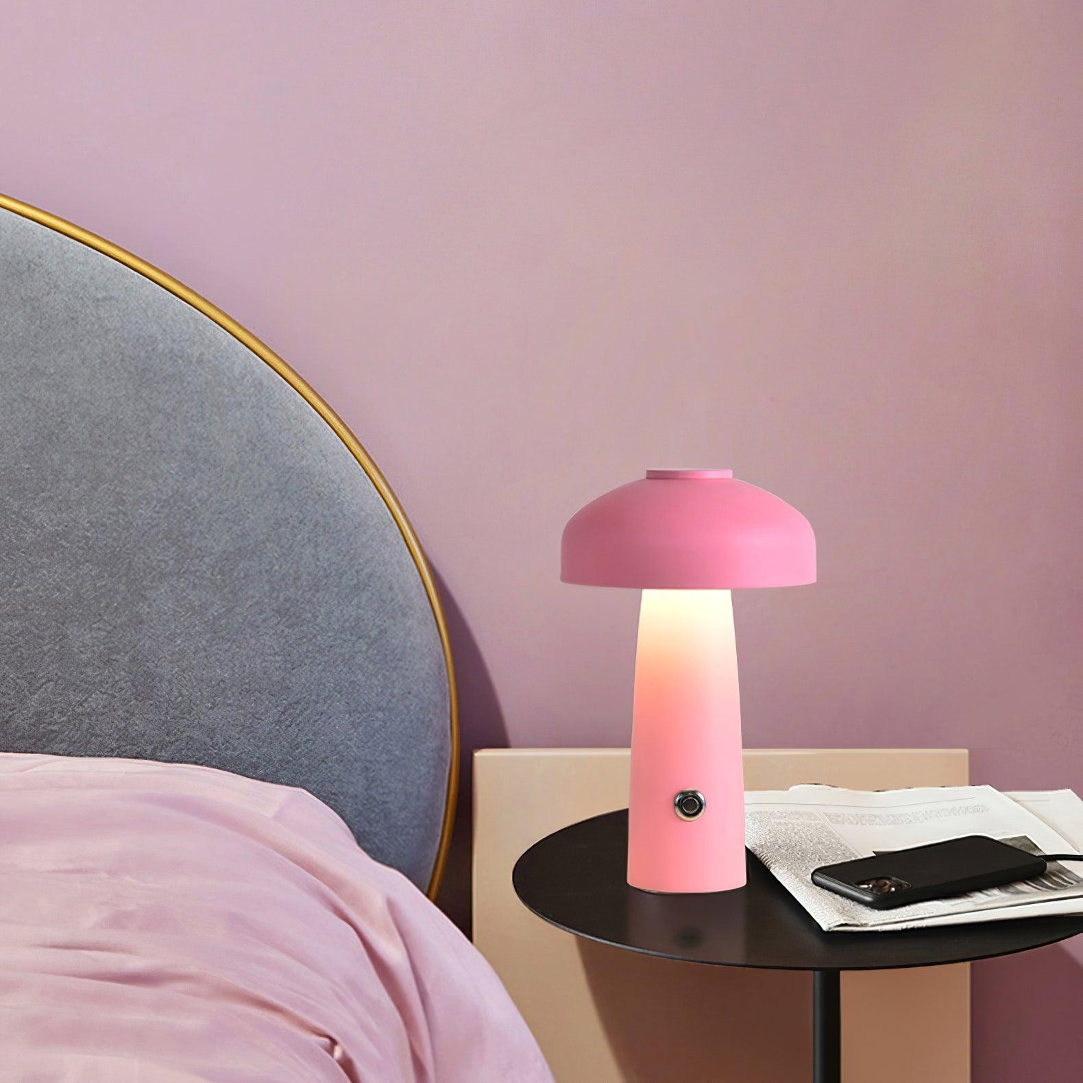 Mushroom Built-in Battery Table Lamp M544