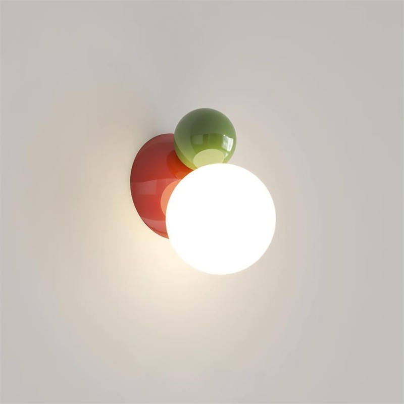 Macaron Globe Metal Wall Light Ceiling Light M124
