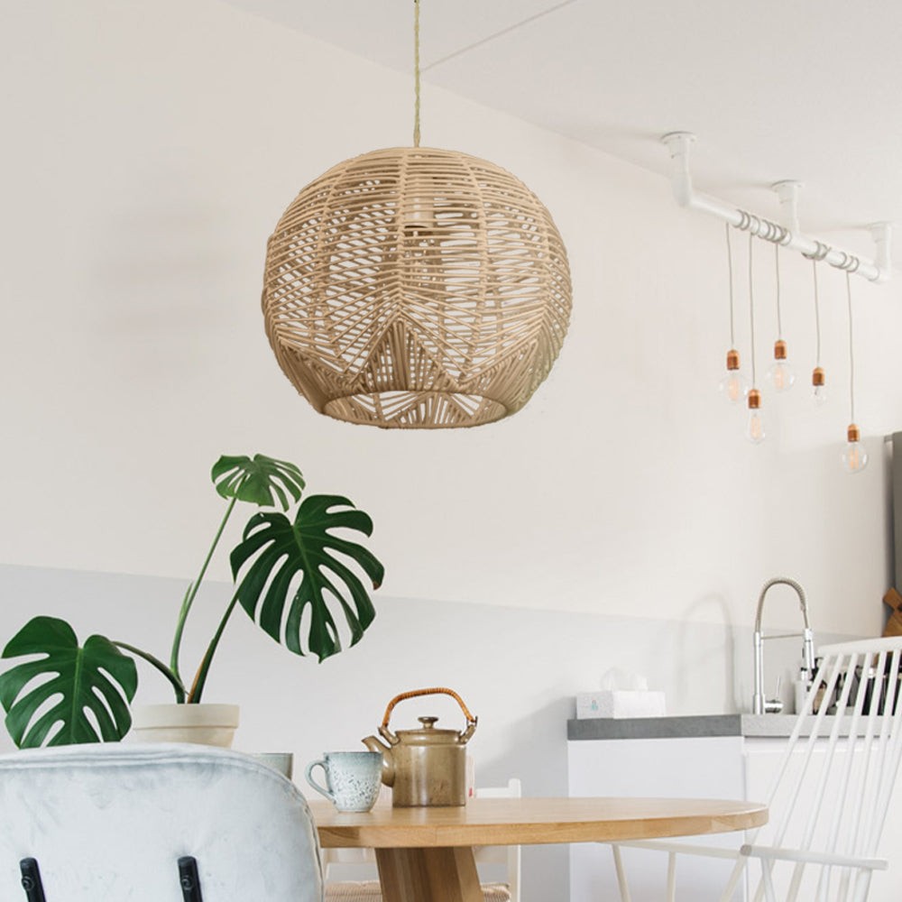 Bohemian Rattan Pendant Lamp S73