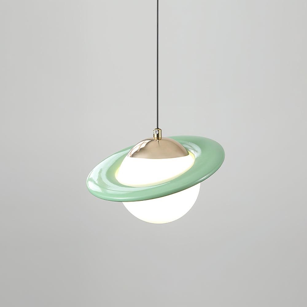 Romantic Saturn Planet Pendant Lamp for Bedroom M415