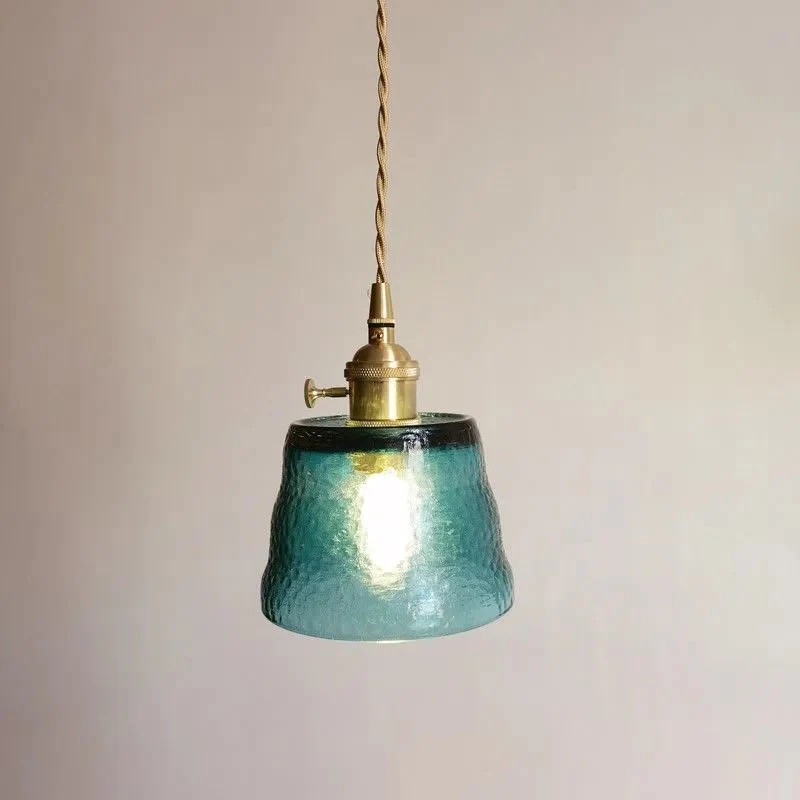 Nordic Cup Brass Glass Pendant Light S79
