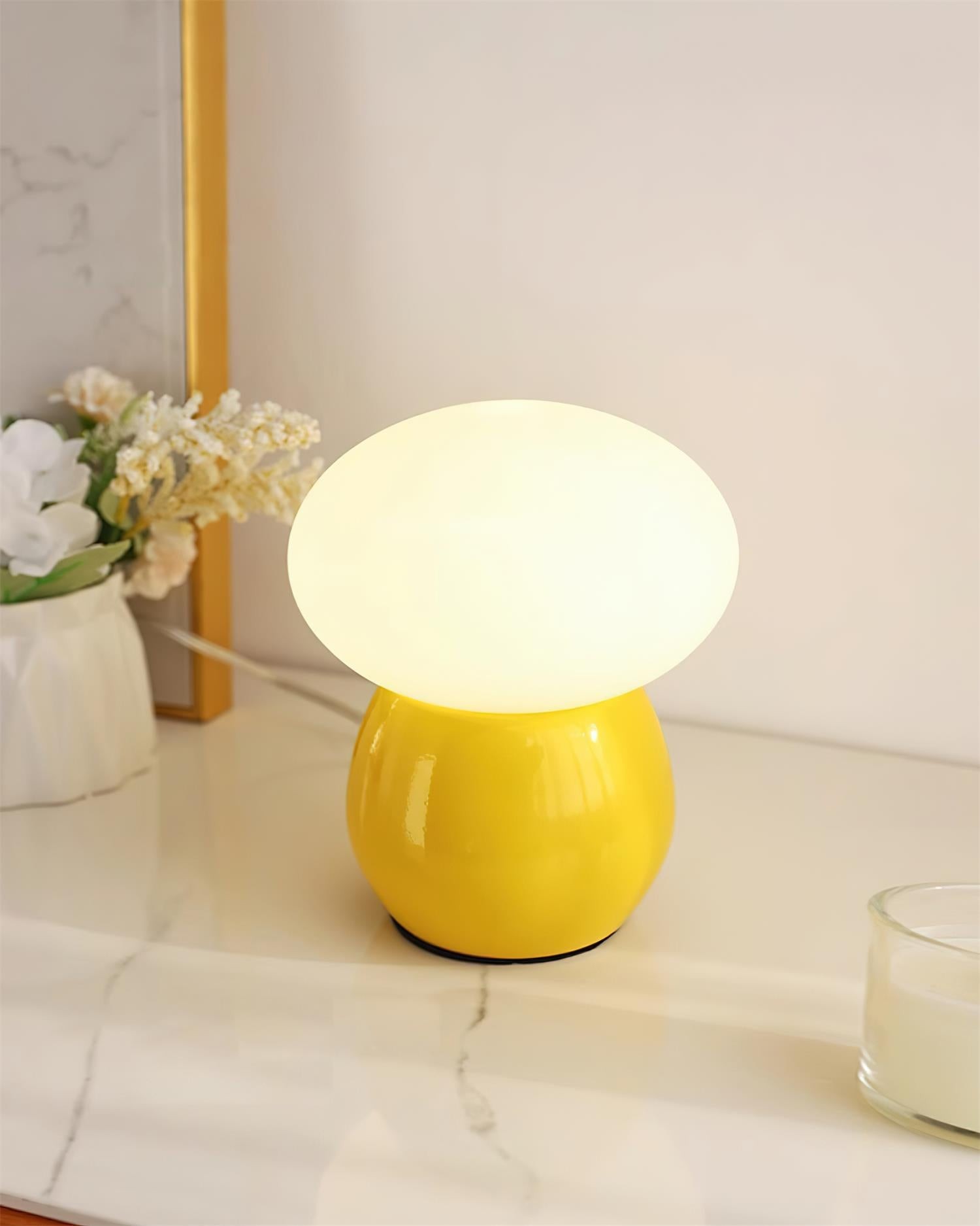 Modern Cream Style Mushroom Table Lamp M224