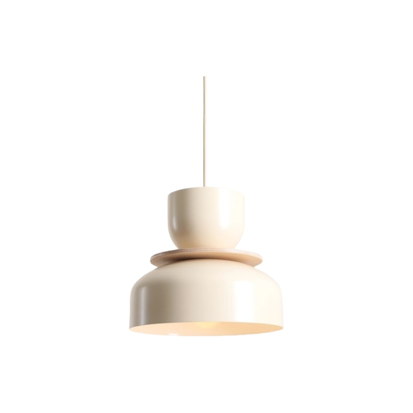 Modern Dual‑Shade Pendant Lamp With Scandinavian Style S227