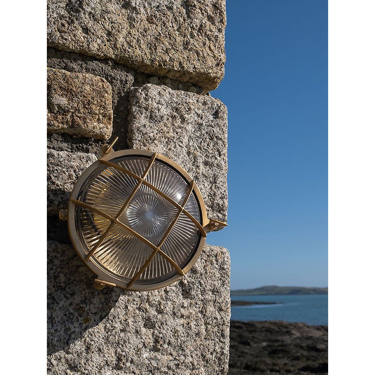 Fremantle Brass Bunker Sconce T1860