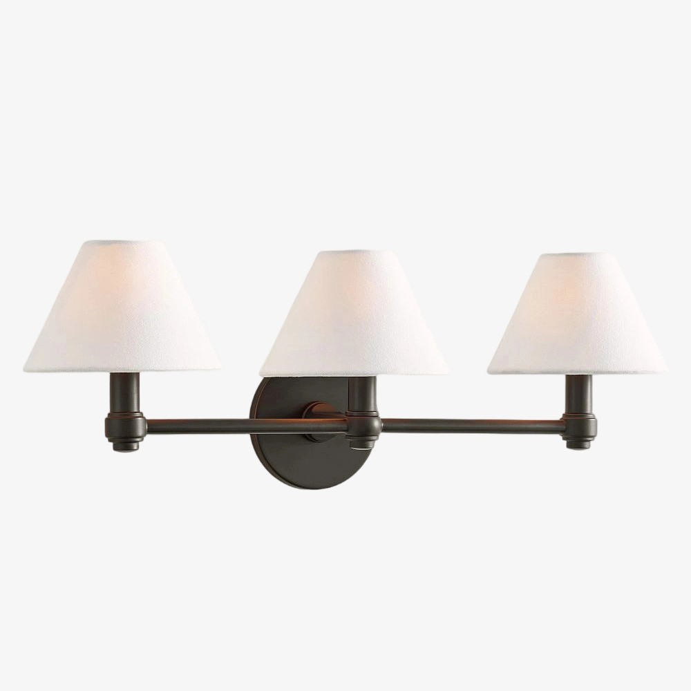 Modern Metal Wall Sconce – Adjustable Arms for Hallways T424