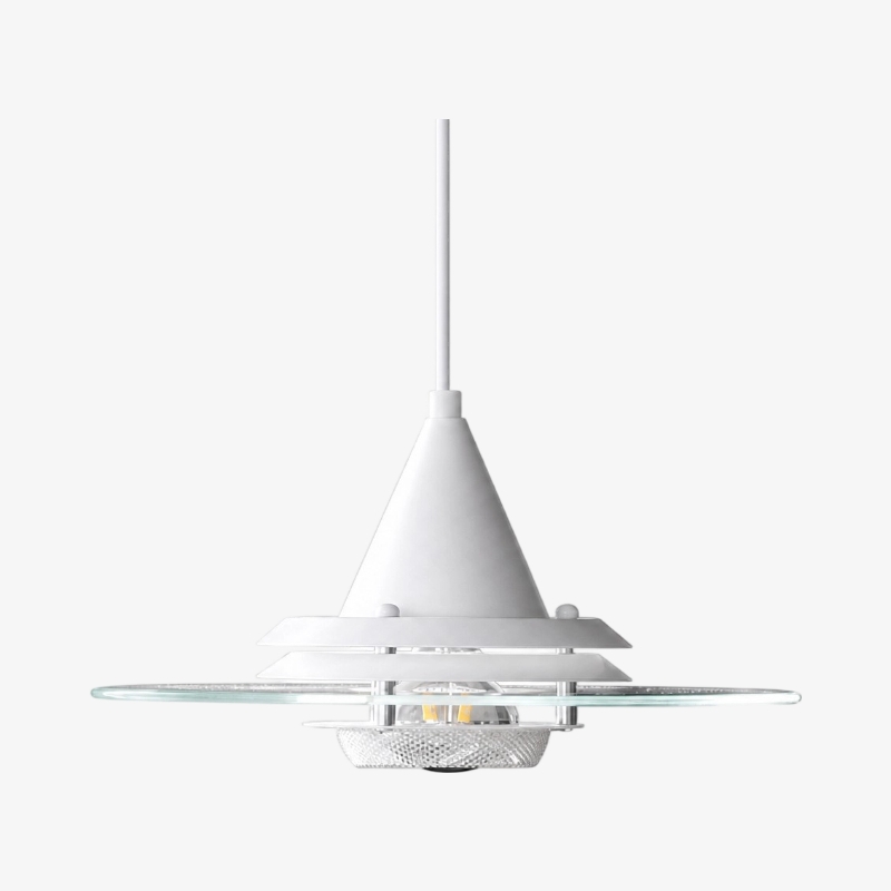 Moxellan Vintage Pendant Light - Modern UFO Pendant Lamp for Dining Room, Studio and Bar T2279