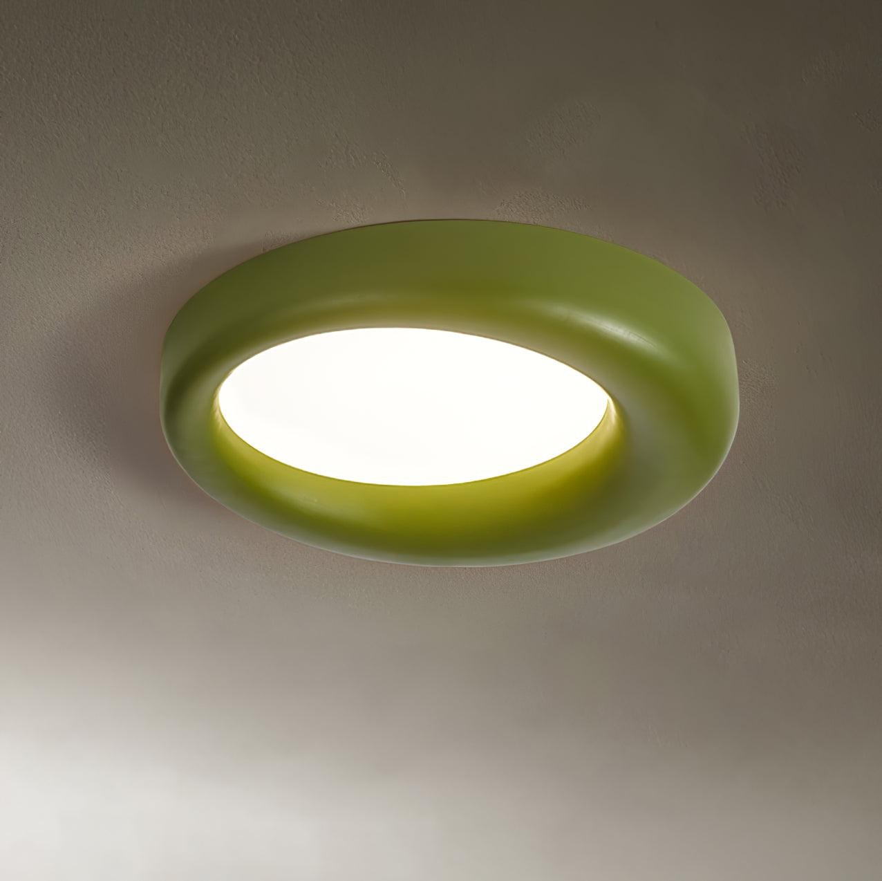Center Offset Concentric Circle Acrylic Ceiling Lamp M308