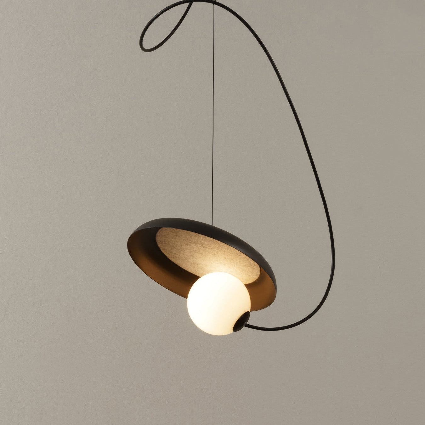 Acoustic Disc Pendant Lamp T1672