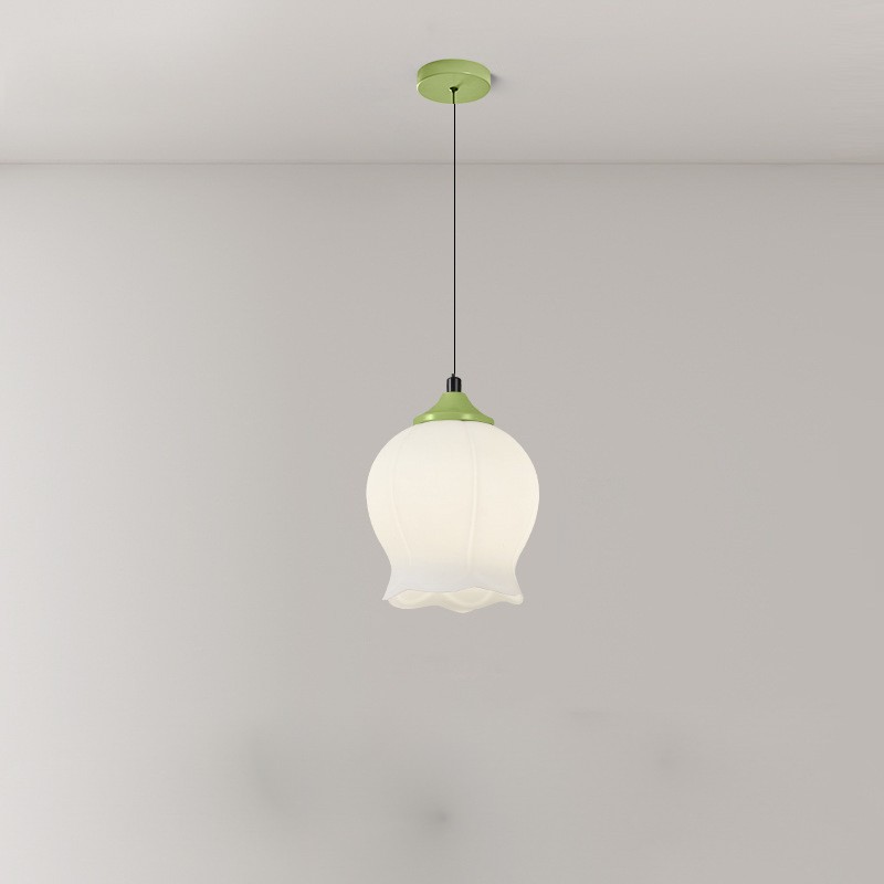 Nordic Flower Bud Glass Pendant Light S89