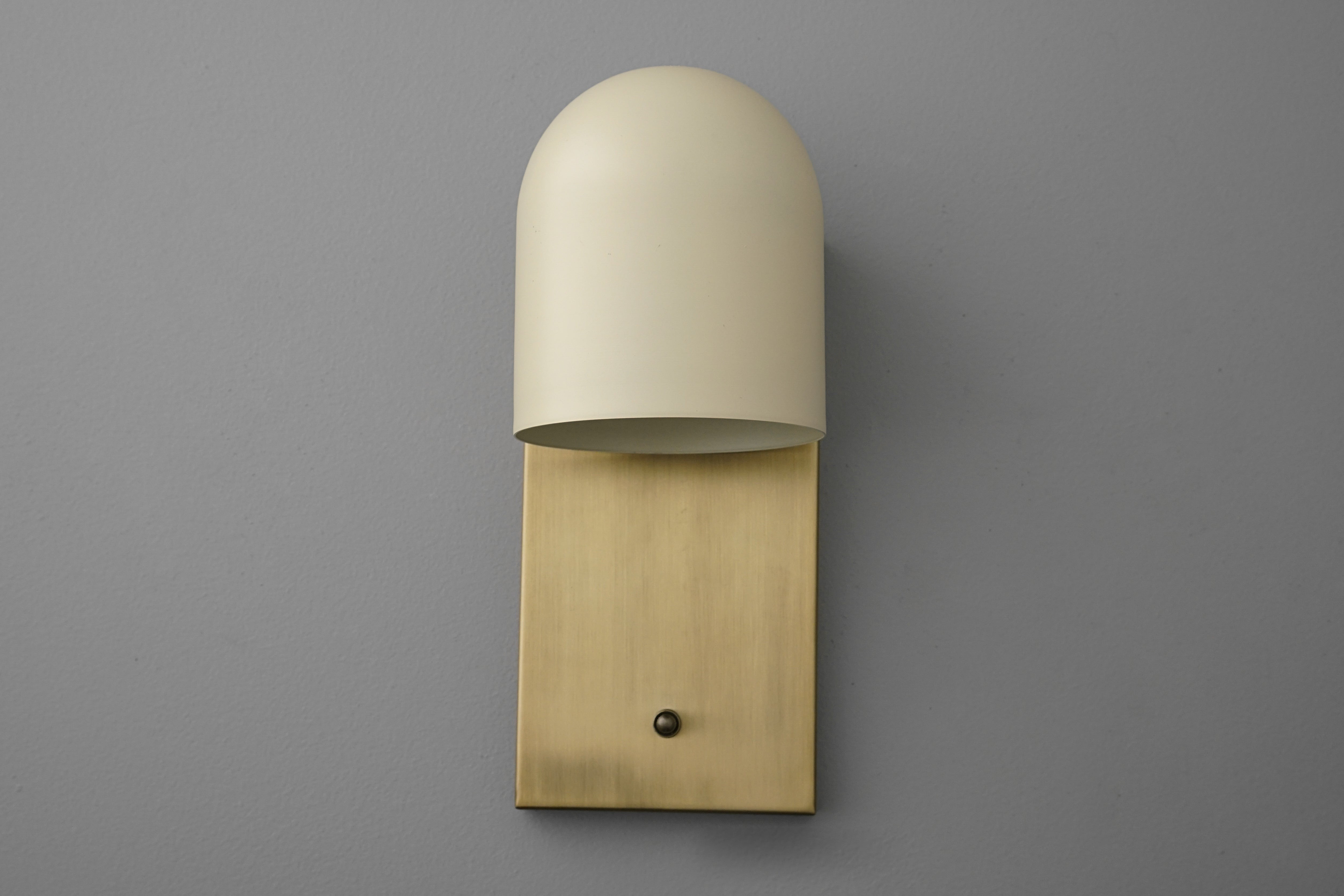 Metio Dome Elegant Wall Sconce Lighting - Classic Dome Shade Interior Fixture T406