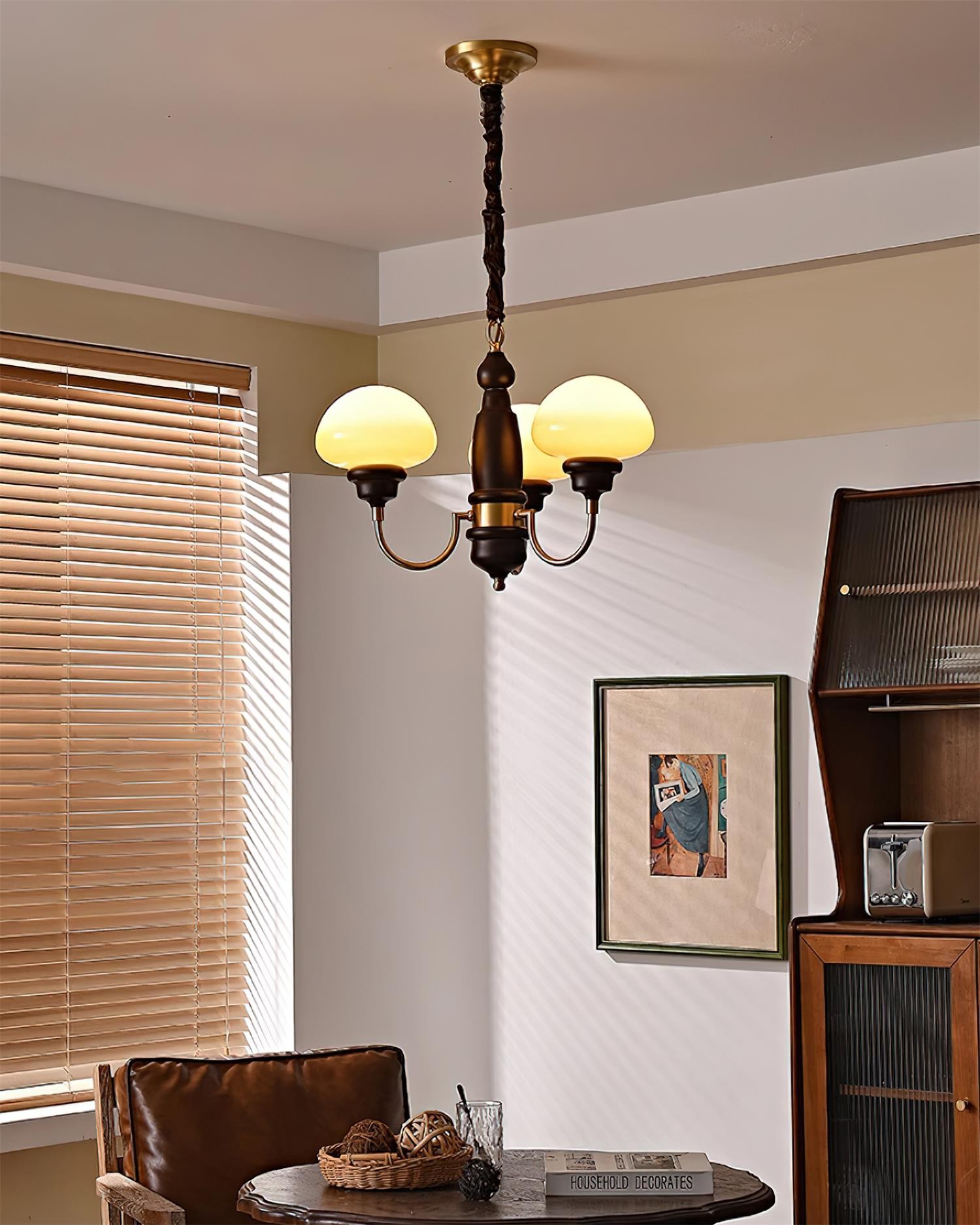 American Retro Mushroom Chandelier M130
