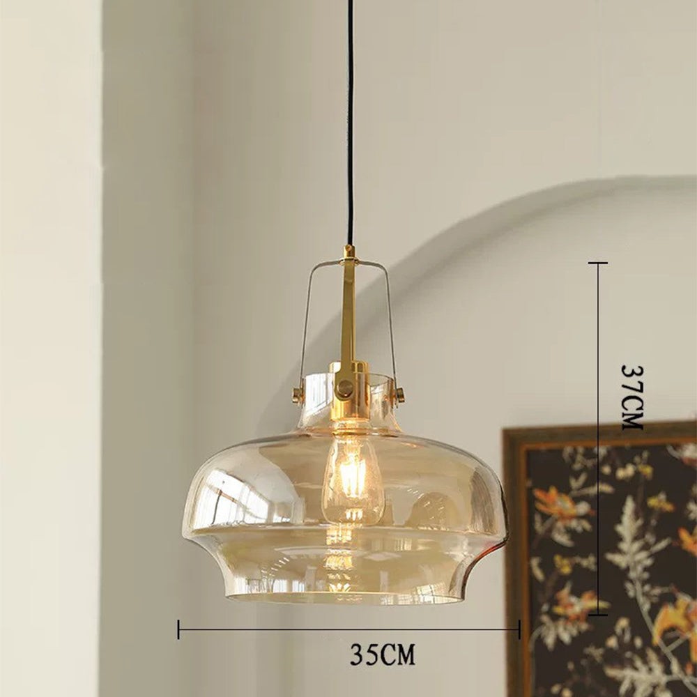 Modern Unique Shaped Fish Tank Glass Pendant Light T166