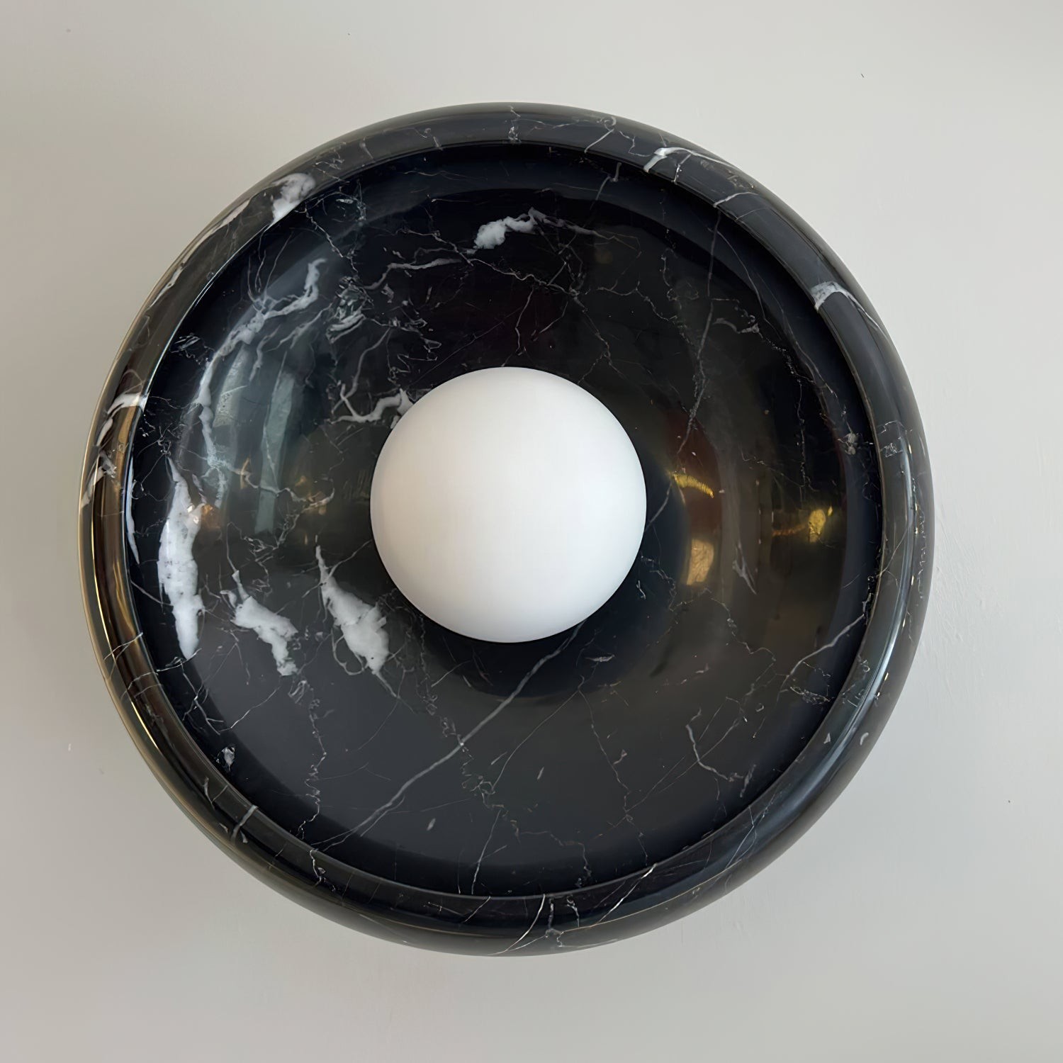 Bowl - Shaped Marble Wall Lamp P064