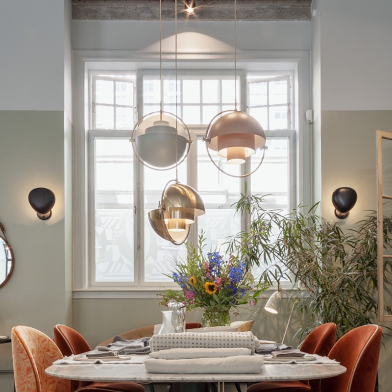 Multiva Pendant Light - Modern Metal Design for Living Room