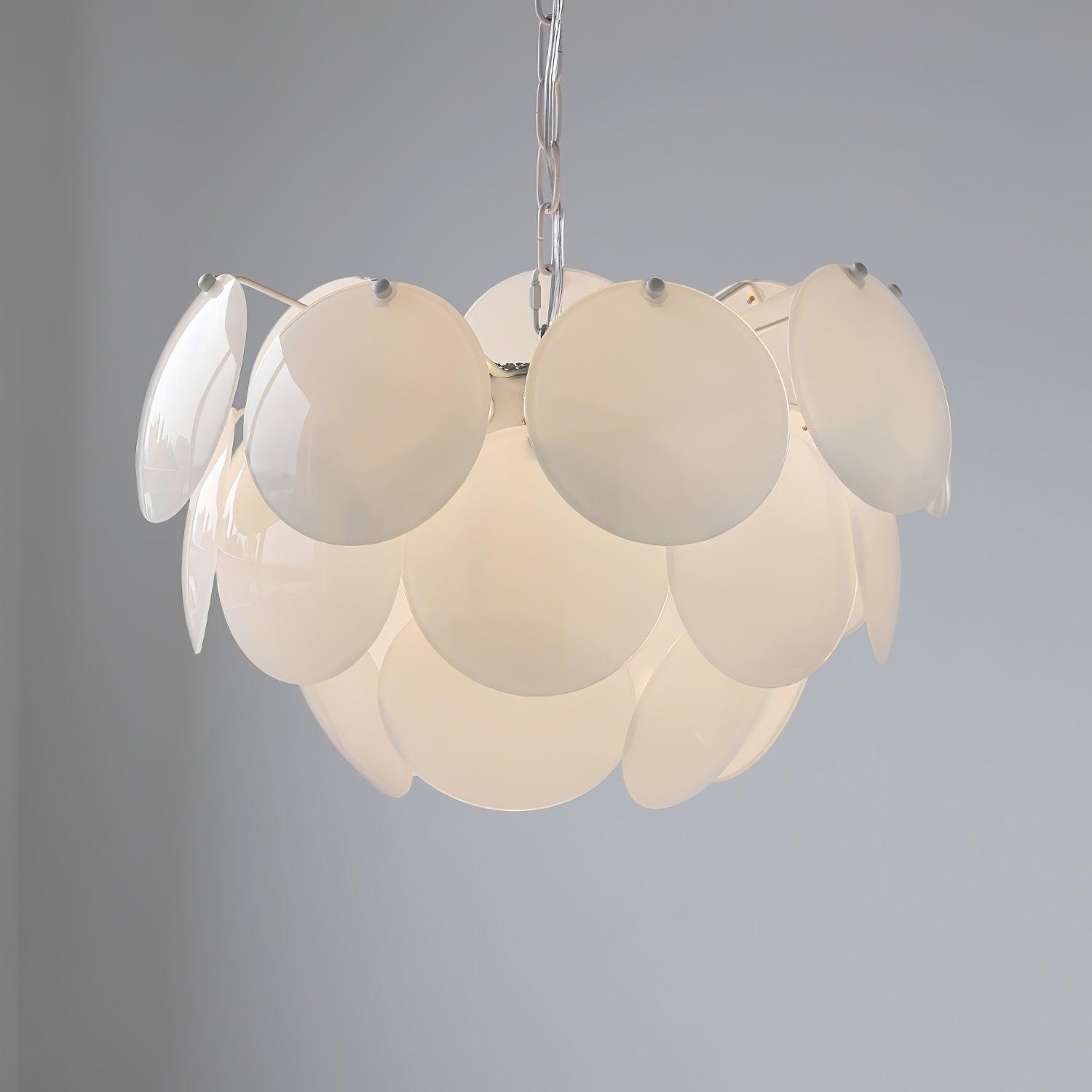 Luxury Fashion Luminous Petal Glass Chandelier M538