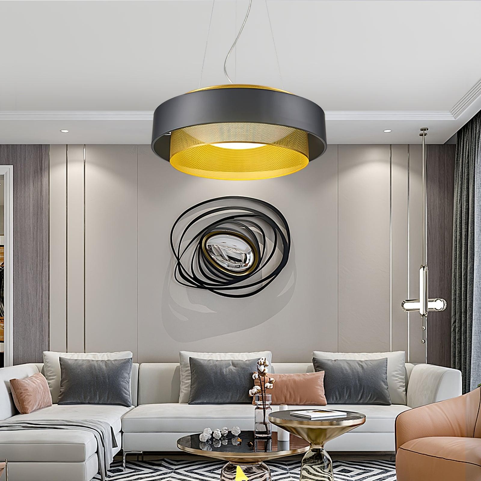 Modern Metal Circle pendant Light M343