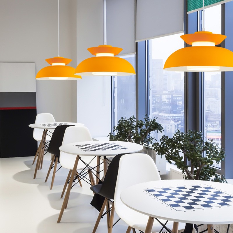 Nordic Macaron Flying Saucer Pendant Lamp S48