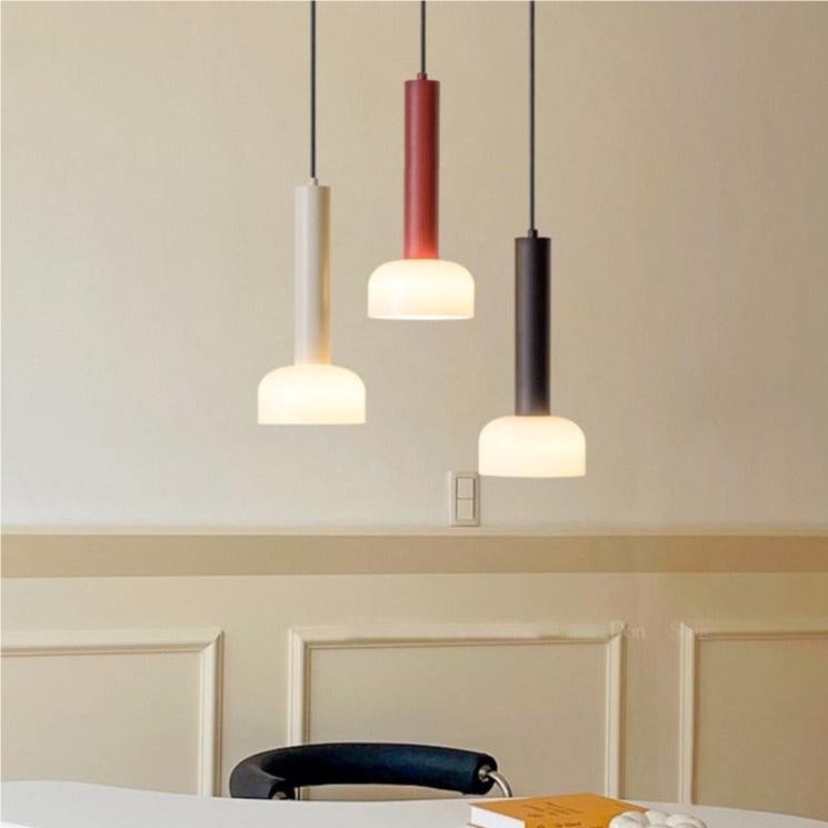 Nordic Macaron Glass Pendant Light S23