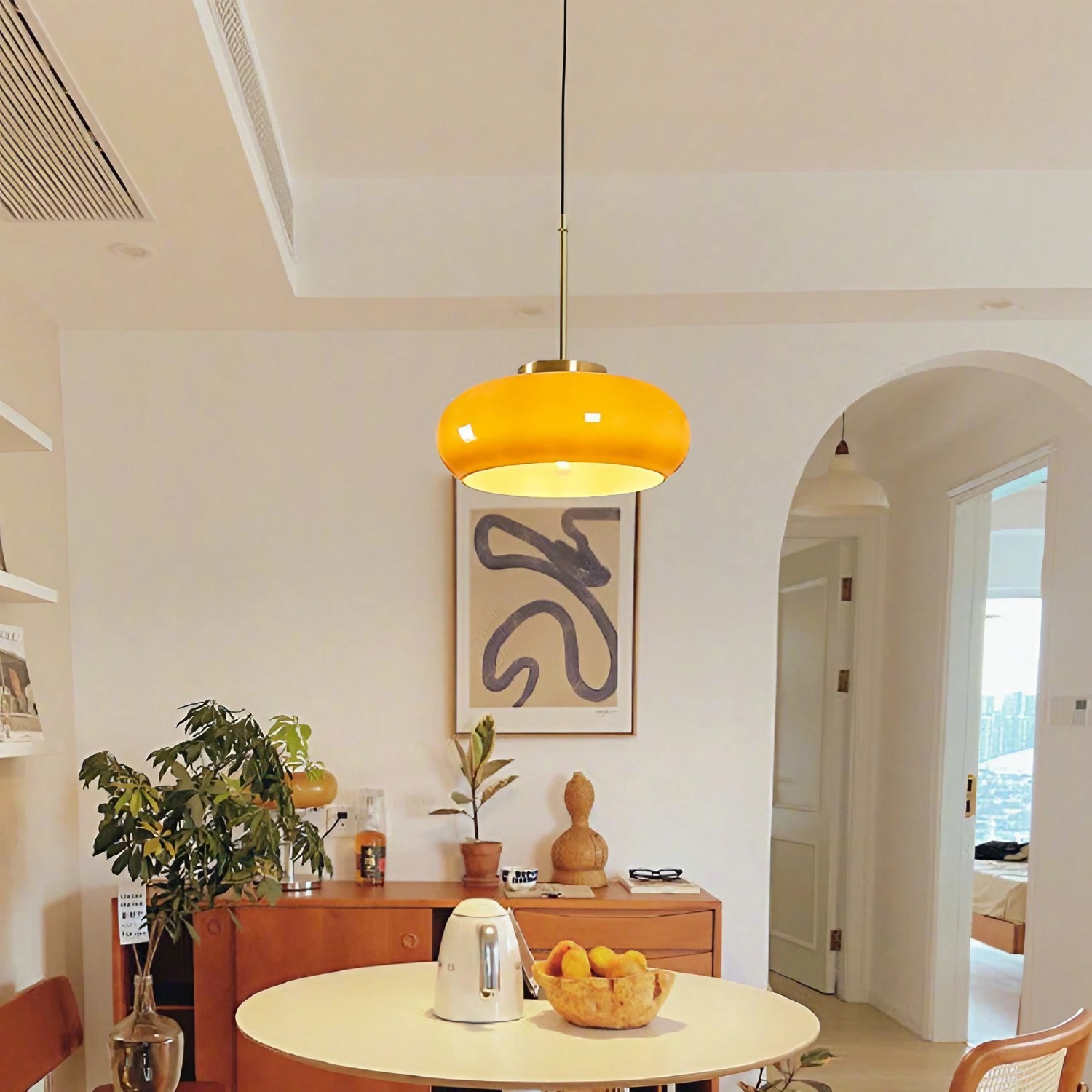 Minimalist Bauhaus Pendant/Ceiling Light S85