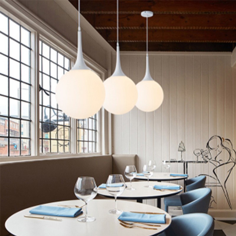 Ariella Teardrop Glass Pendant Lamp