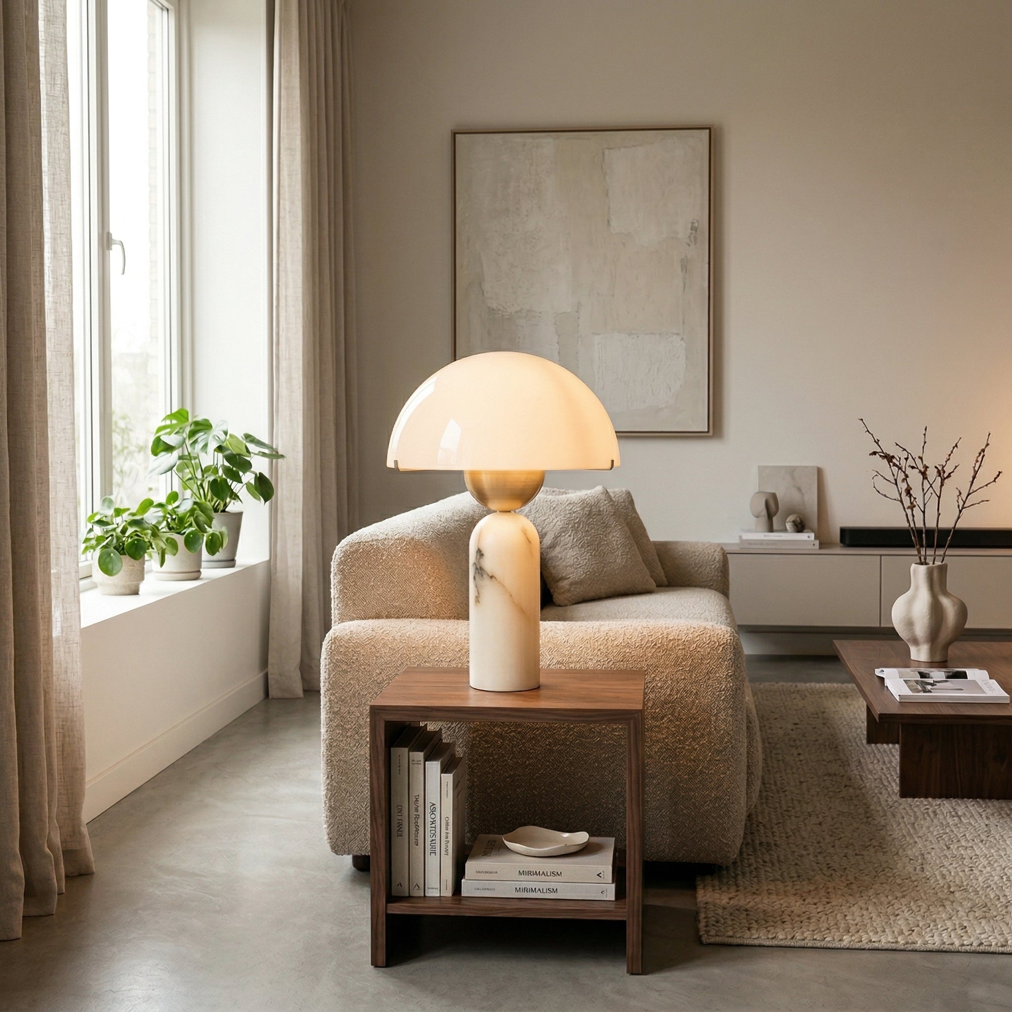 Peono Alabaster Table Lamp T1664