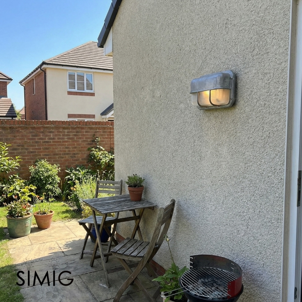 Morvane Industrial Outdoor Wall Lamp Cage Design - Outdoor Entry Light T1196