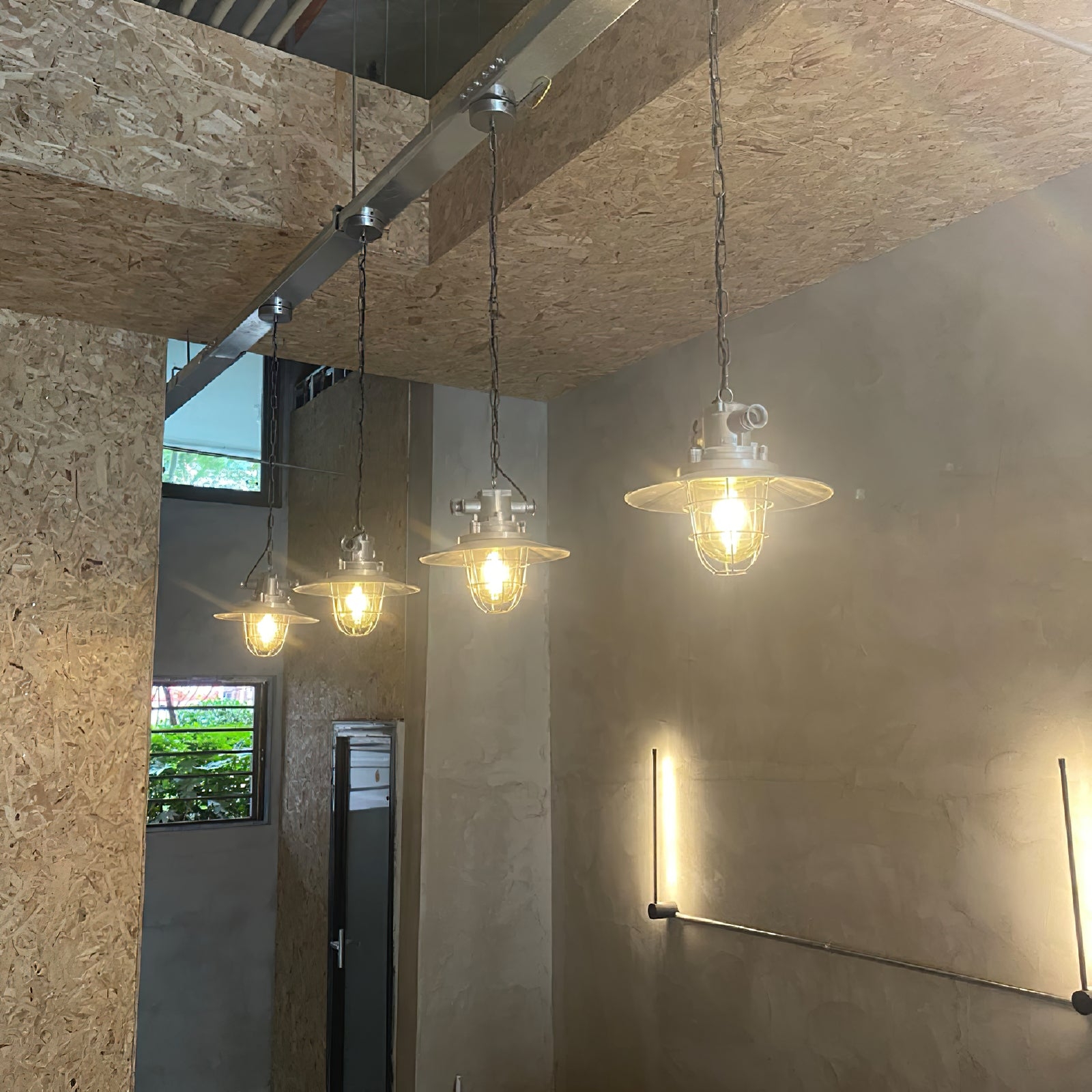 Bulkhead Cage Pendant Light T1853