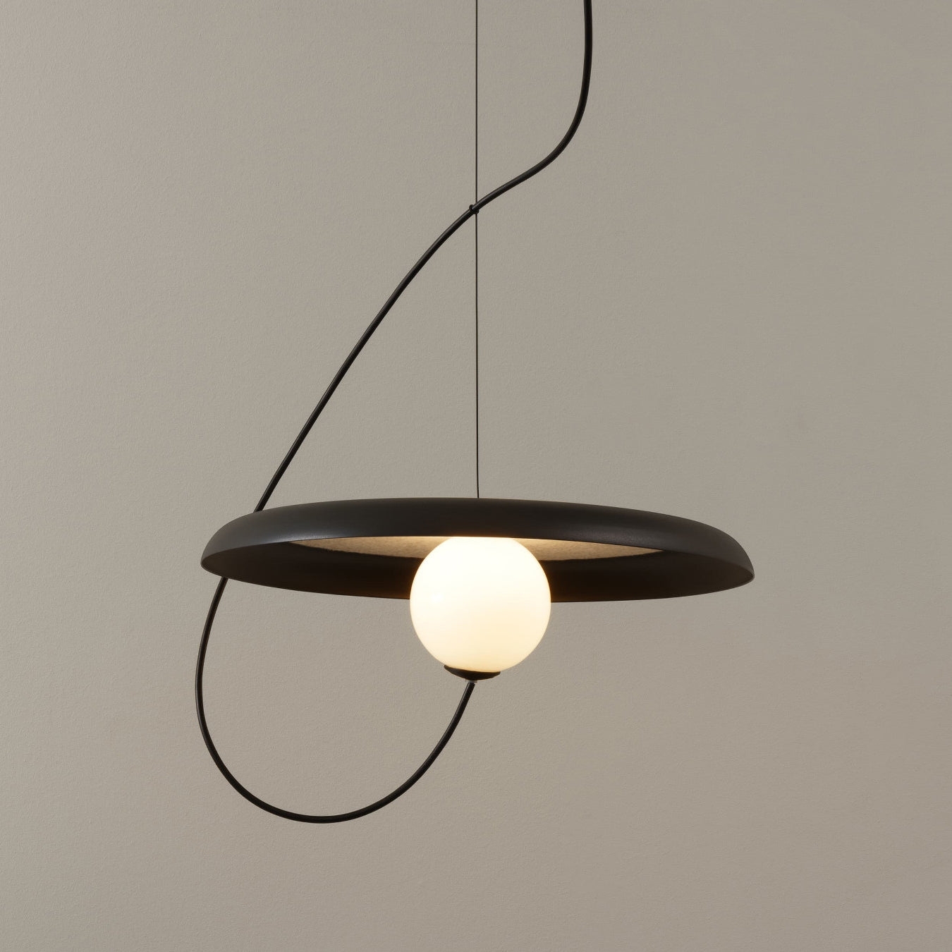 Acoustic Disc Pendant Lamp T1672