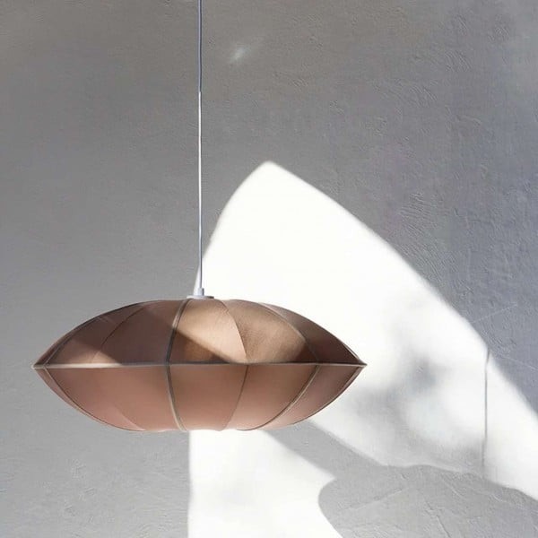 Modern UFO Fabric Pendant Lamp for Dining Room and Living Space S180