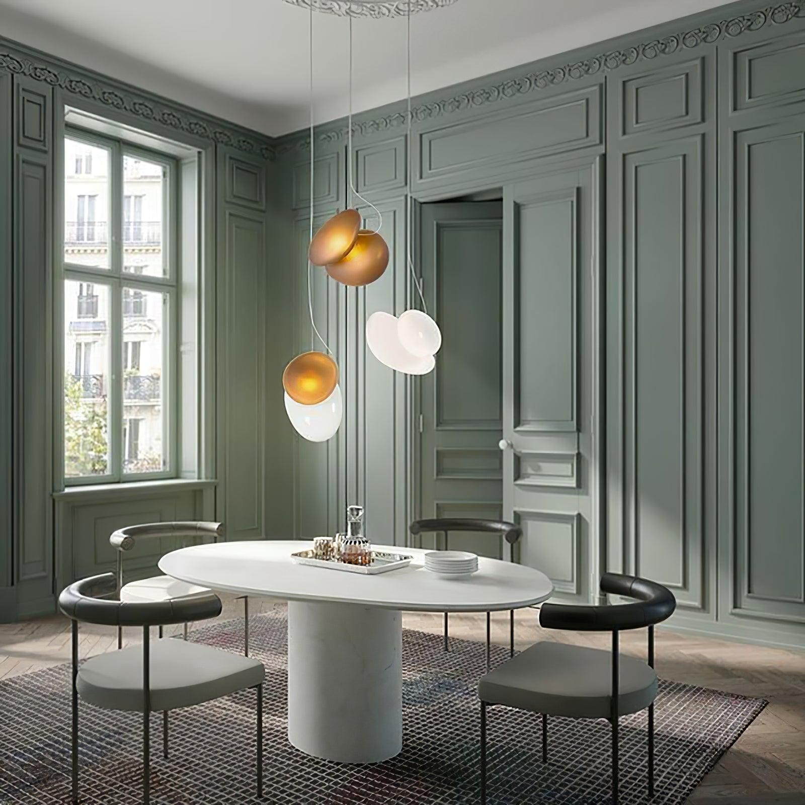 Translucent Frosted Glass Pendant Light M217