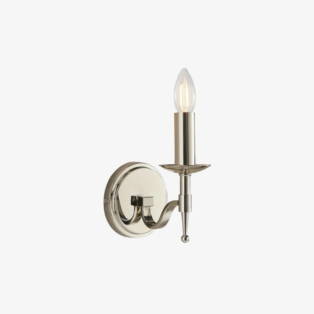Tela Classic Wall Sconce Metal Wall Light - Elegant Wall Sconce Ideal for Hallway or Living Room T829