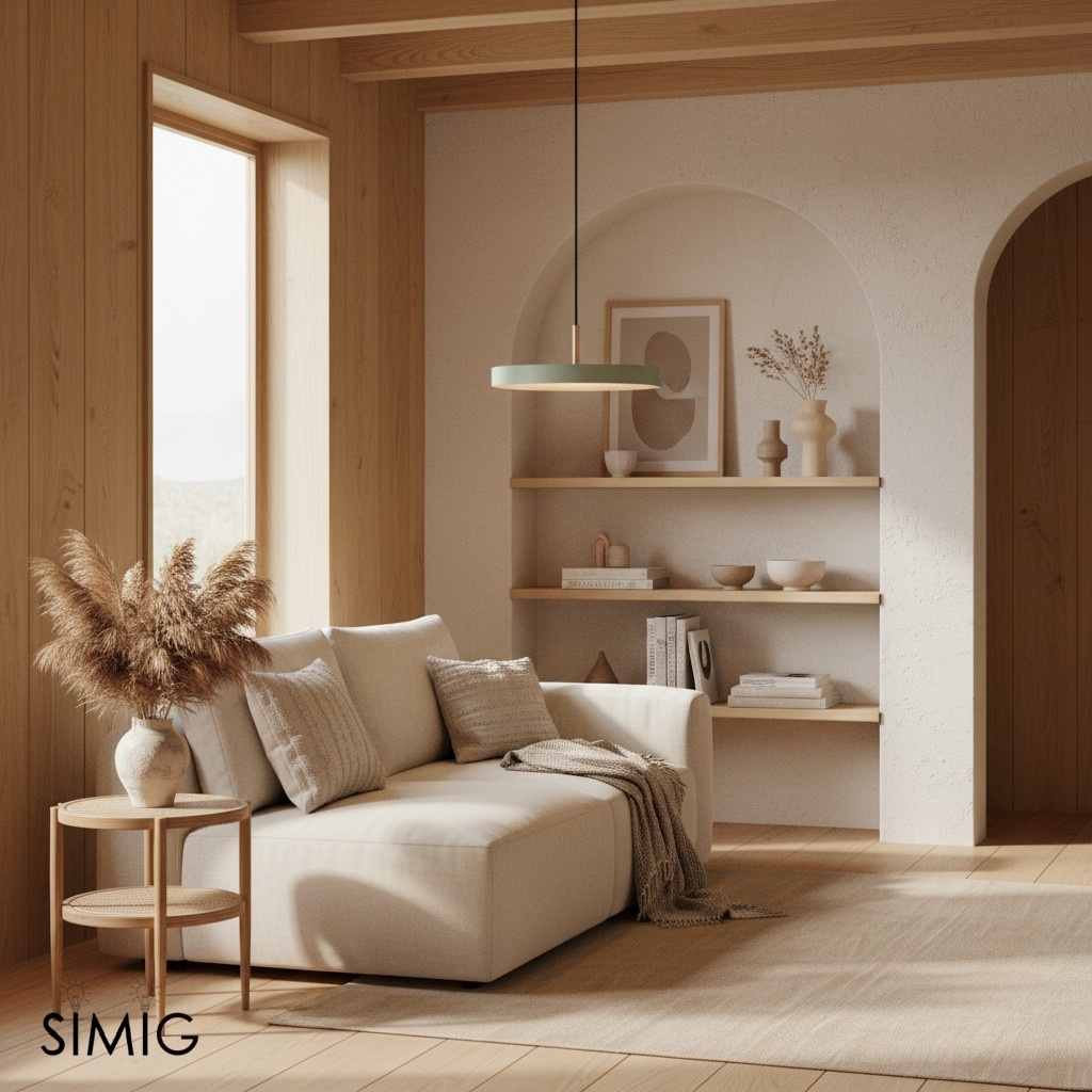 Asteria Pendant Light - Minimal LED Pendant for Living Room