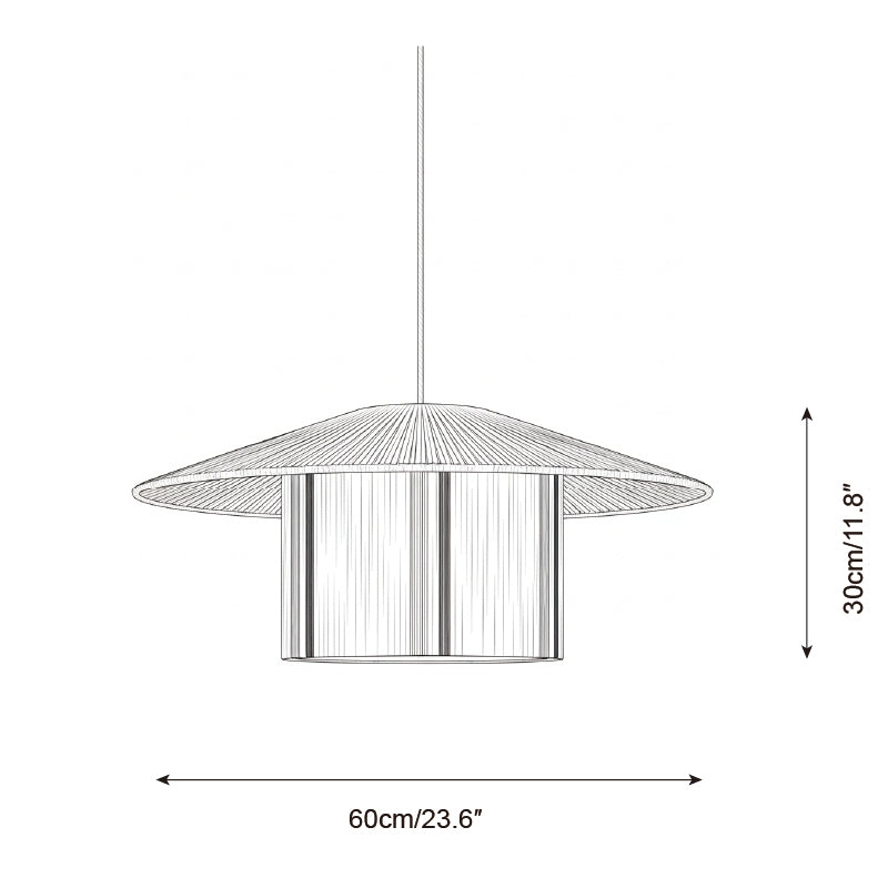 Literary Pendant Lamp T1538