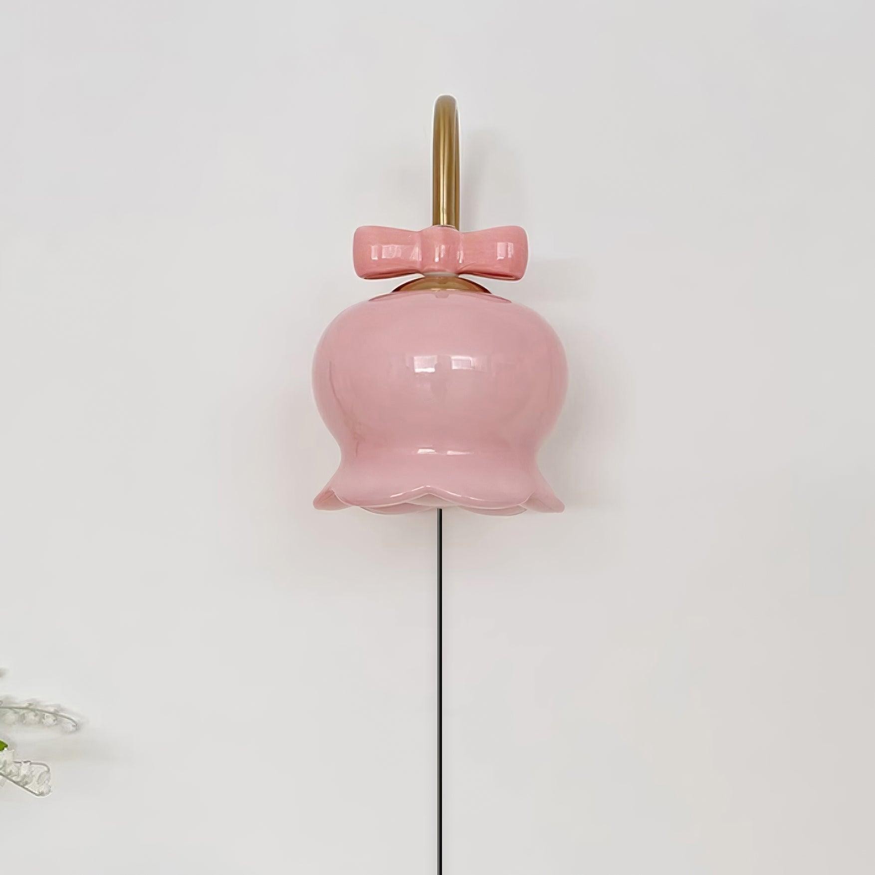 Cute Flowers Plug In Wall Lamp P047