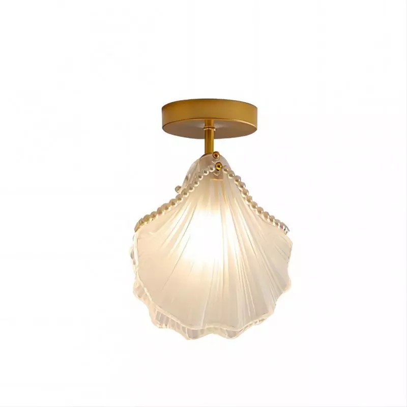Modern Shell Glass Living Room Lamp S88