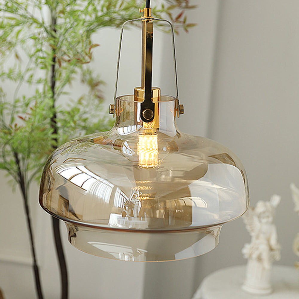 Modern Unique Shaped Fish Tank Glass Pendant Light T166