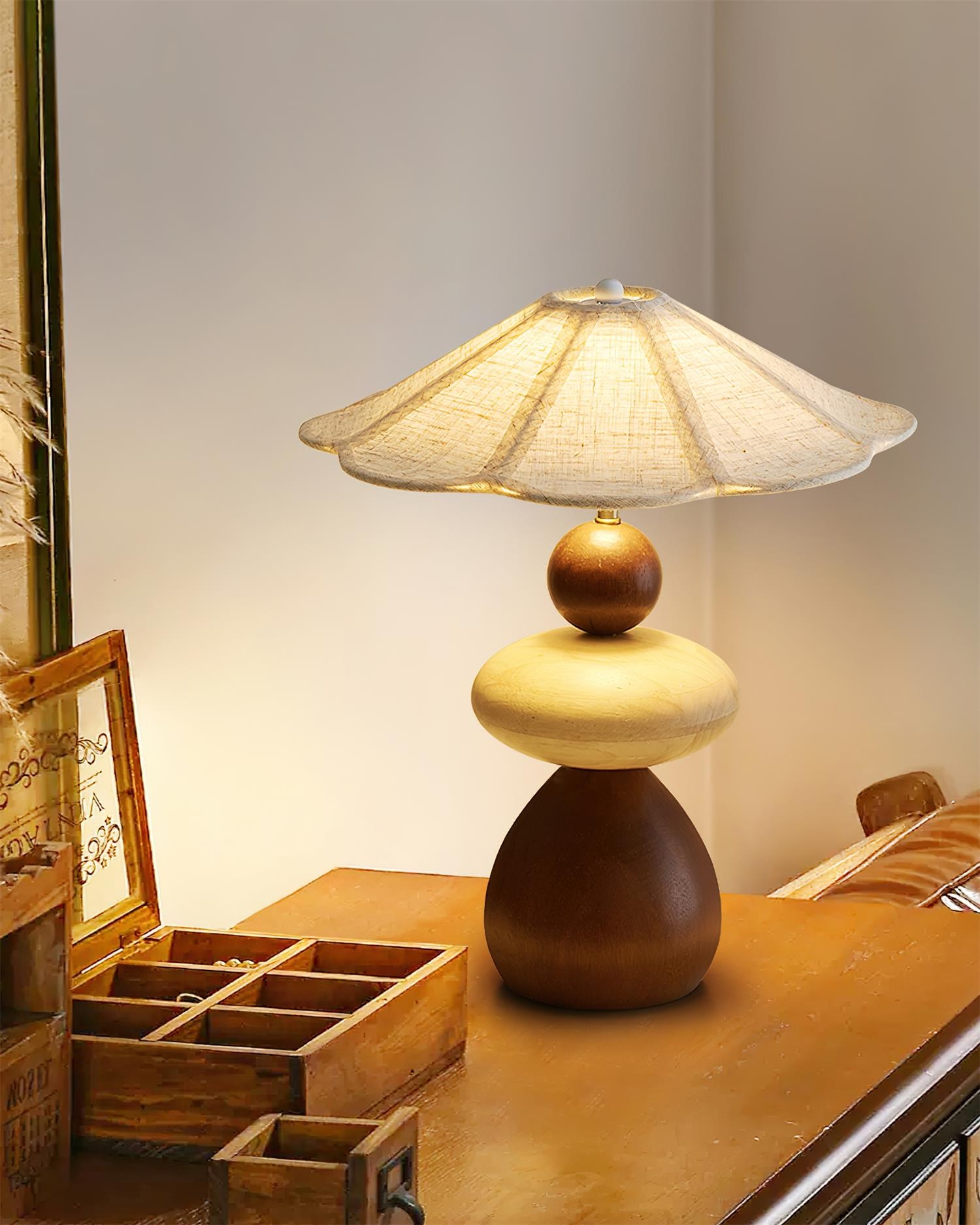 Equinox Plug In Table Lamp T1589