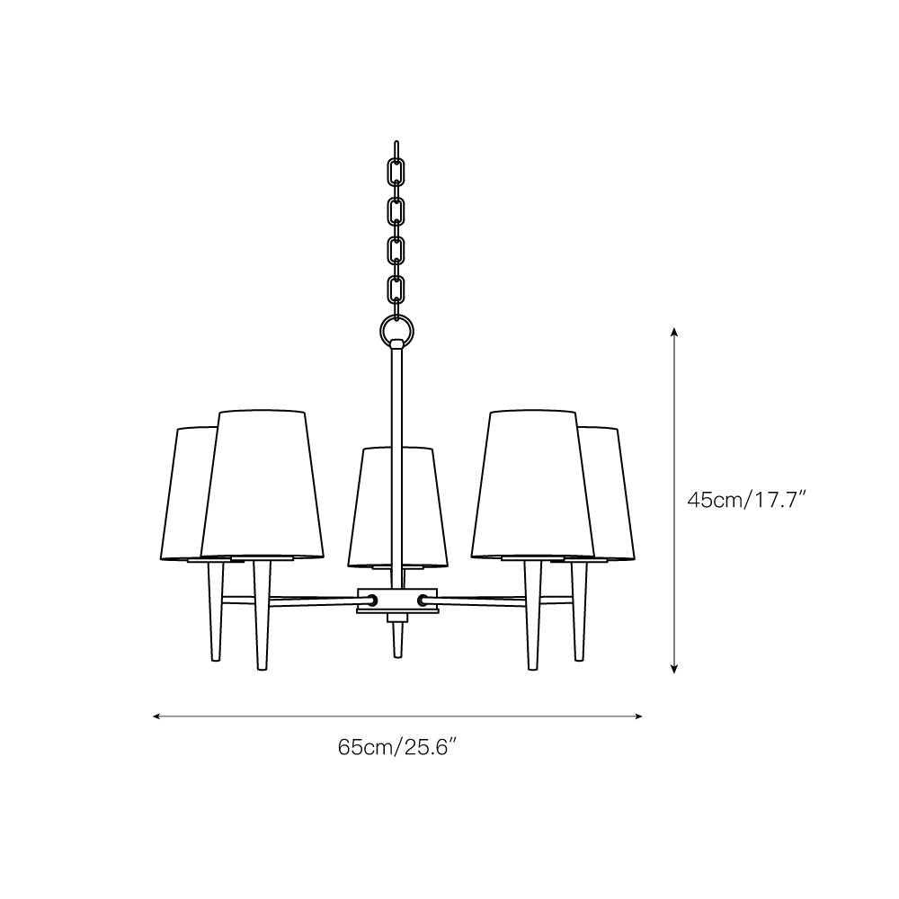 Driscoll Chandelier T1737