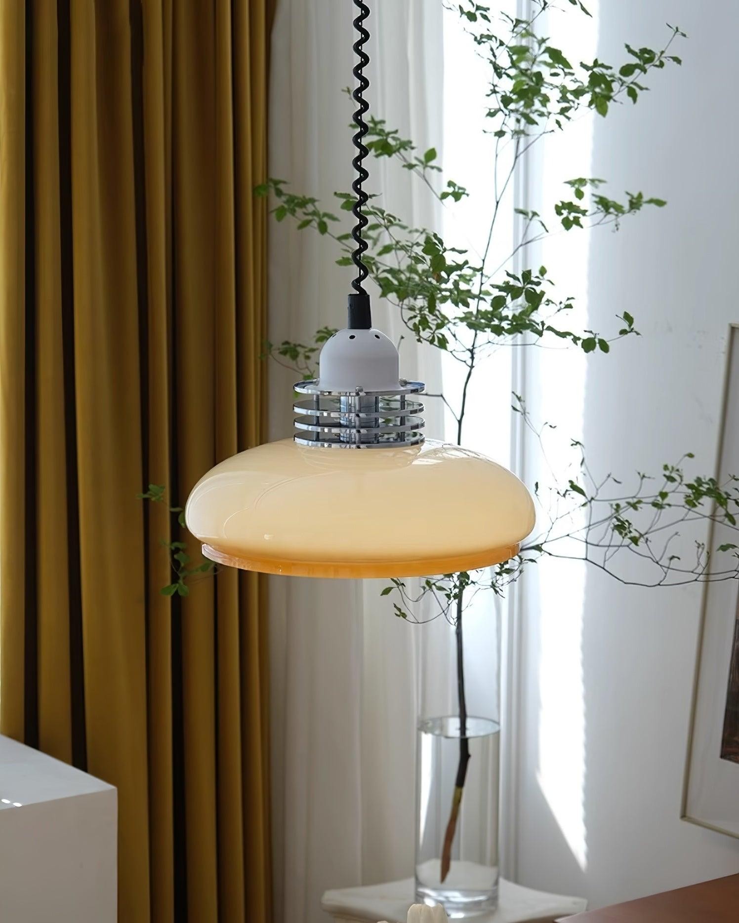 Nordic Cream Retractable Pendant Lamp M203