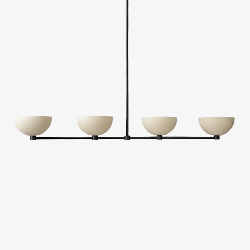 Metio Dome Elegant Chandelier Light - Decorative Ceiling Fixture for Home T382