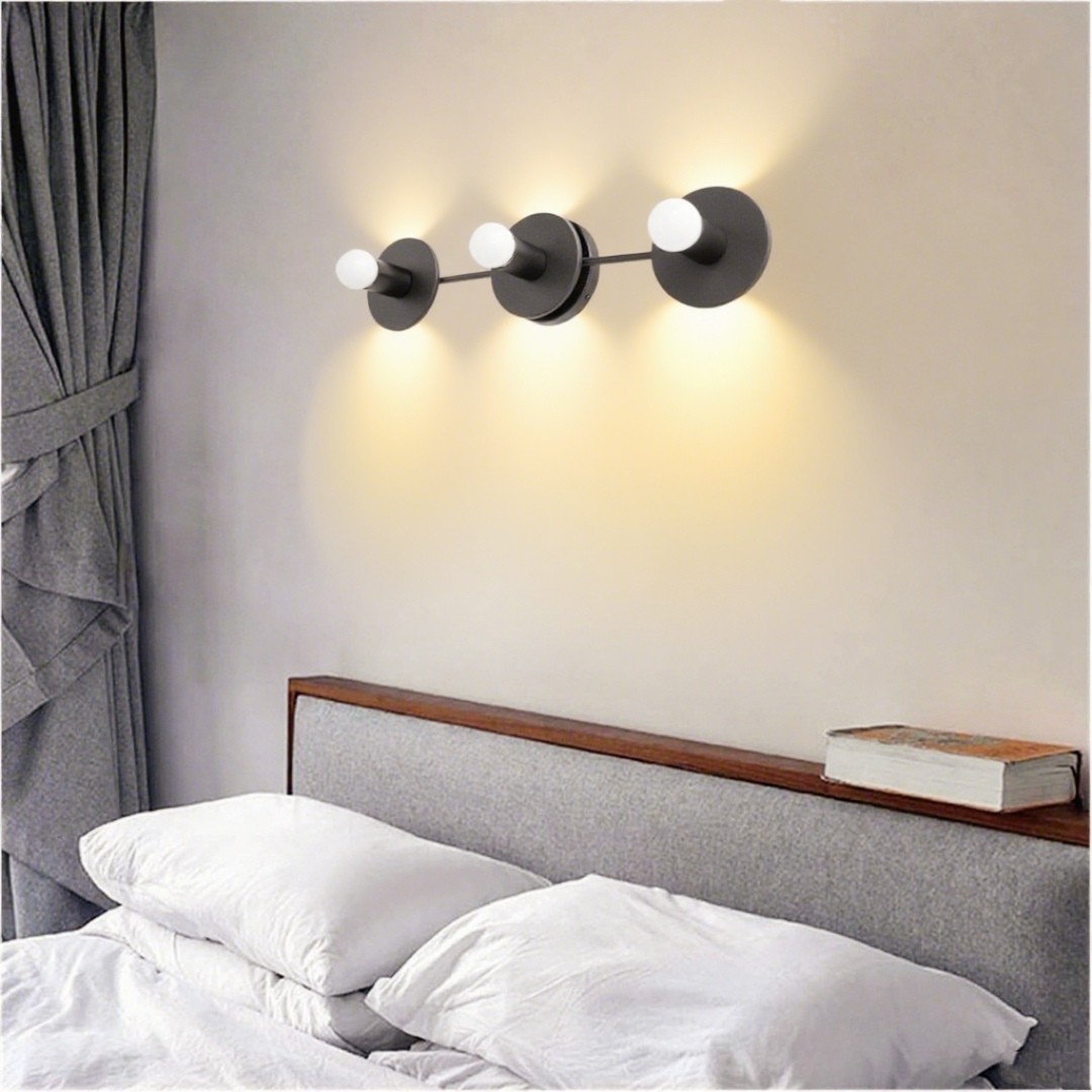 Model No. 5708 Modern Spherical Vanity Bathroom Lighting - 3 Light Vanity Light Fixture T253