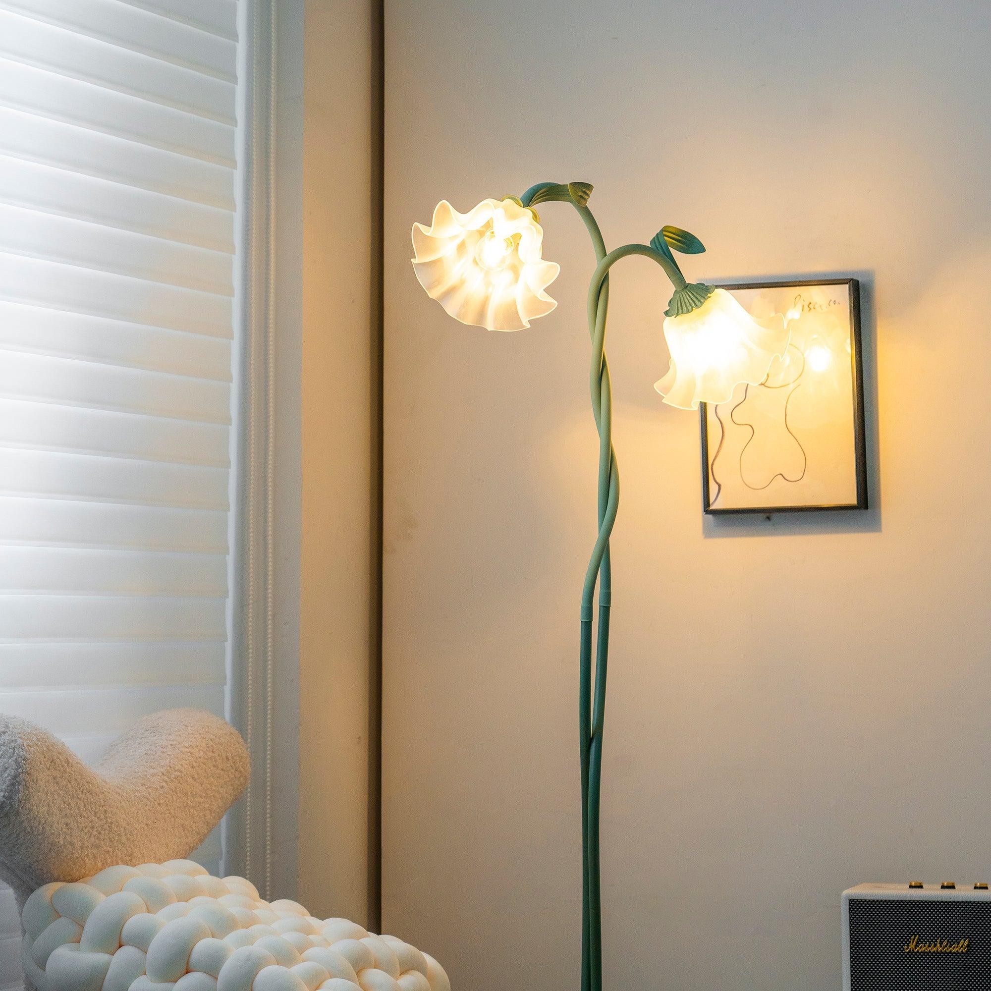 Creative Multi-Head Winding Flower Shape Floor Lamp M75