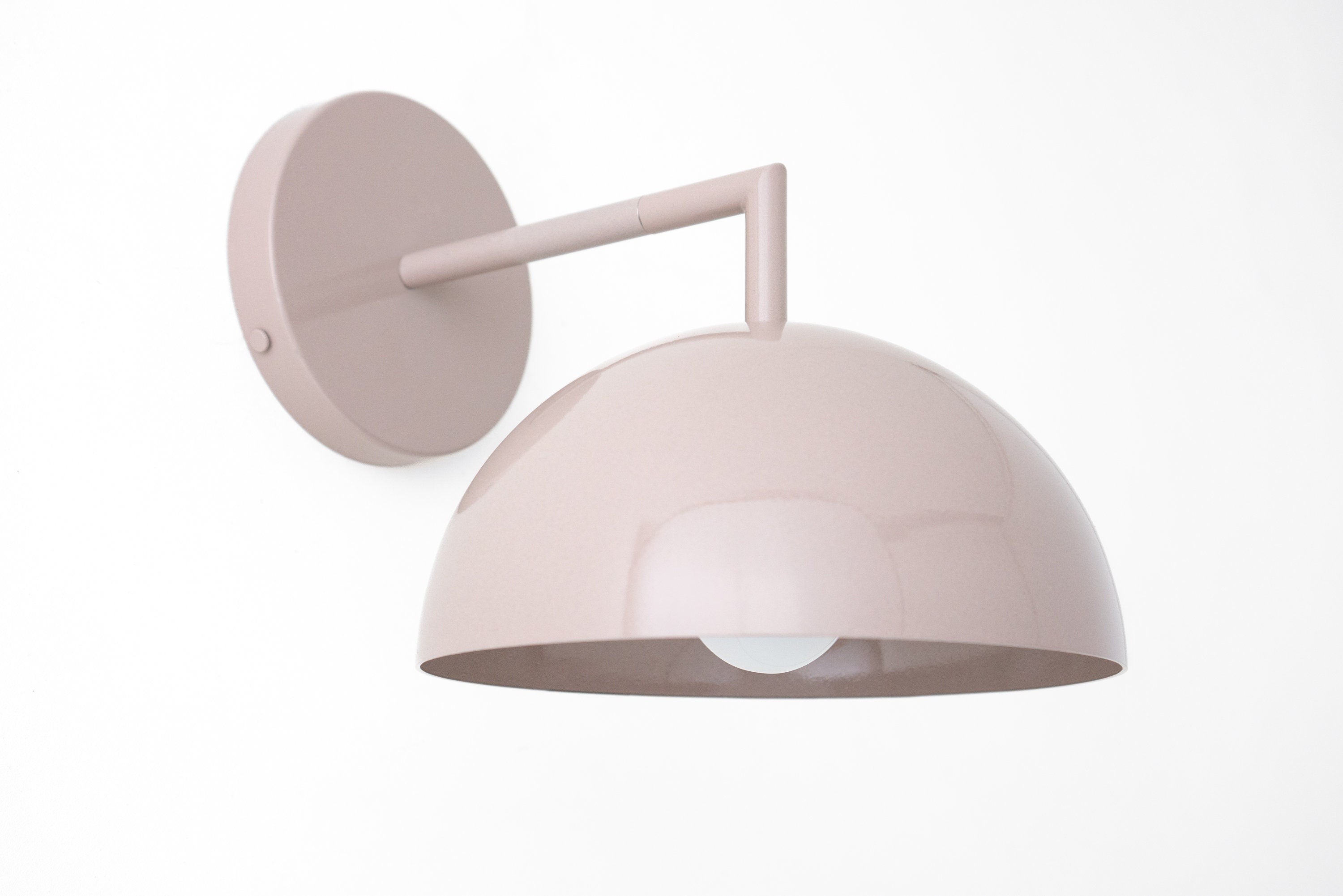 Metio Dome Minimalist Dome Sconce - Stylish Colorful Wall Light T377