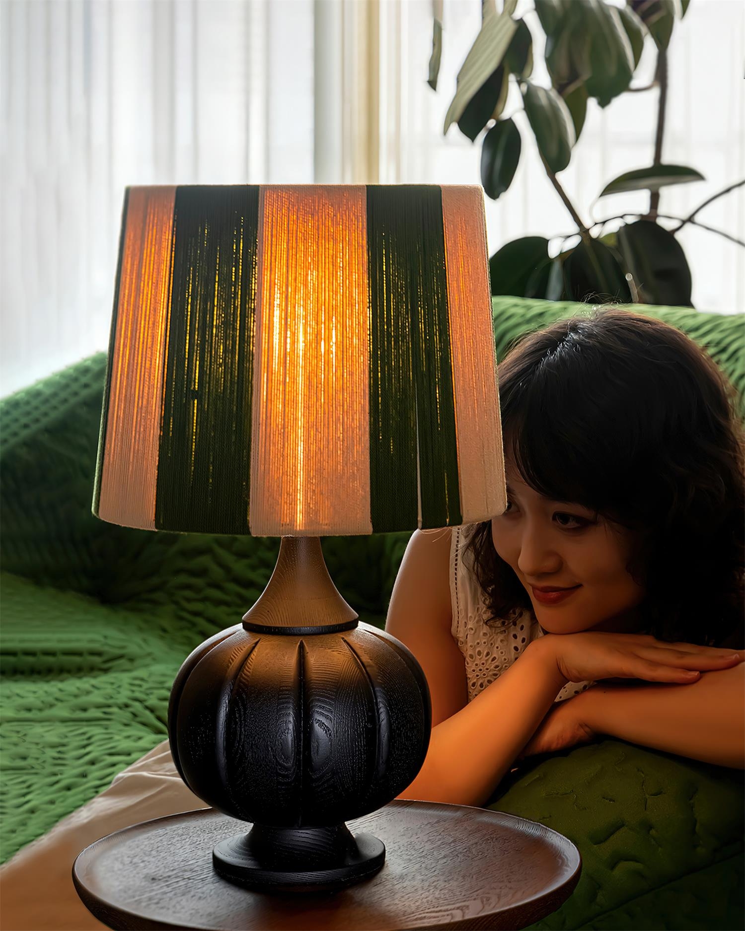 Harmony Stripe Table Lamp T1451