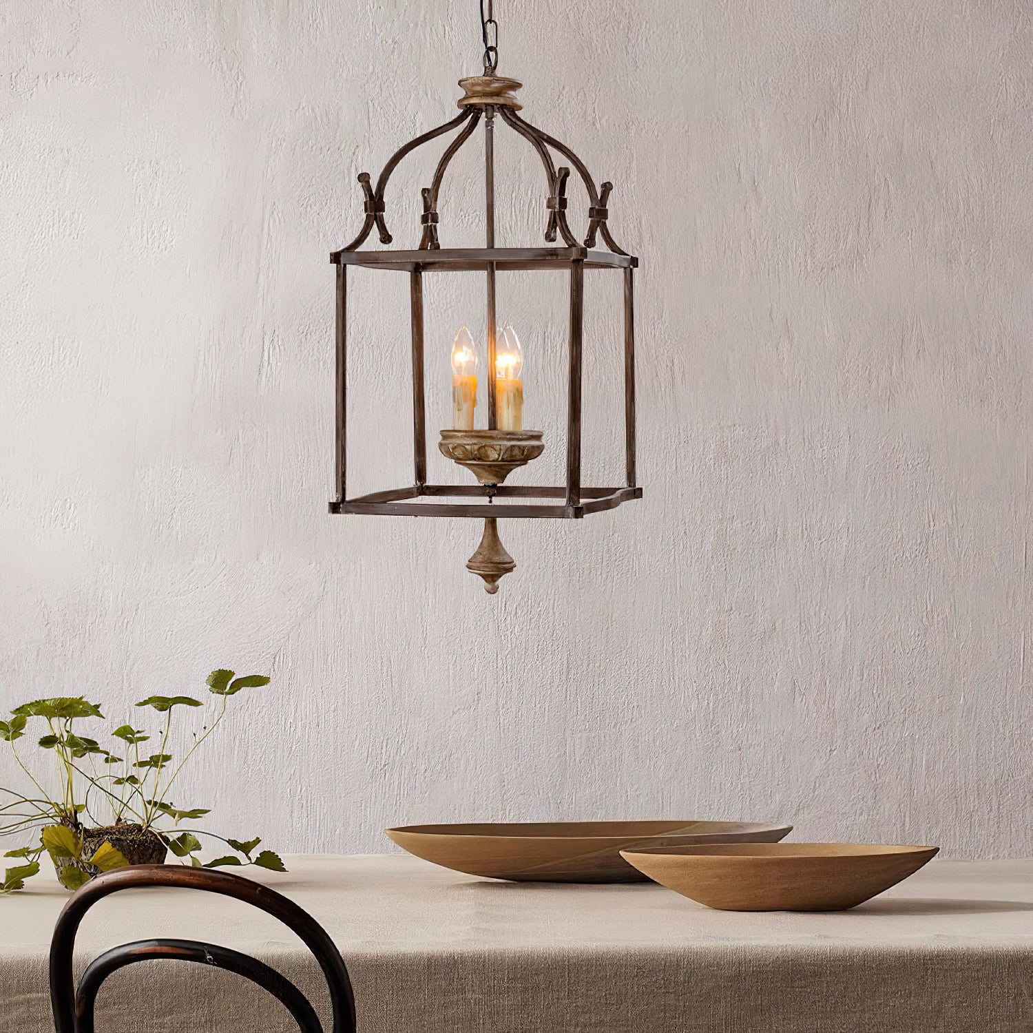 Traditional Birdcage Chandelier T1749