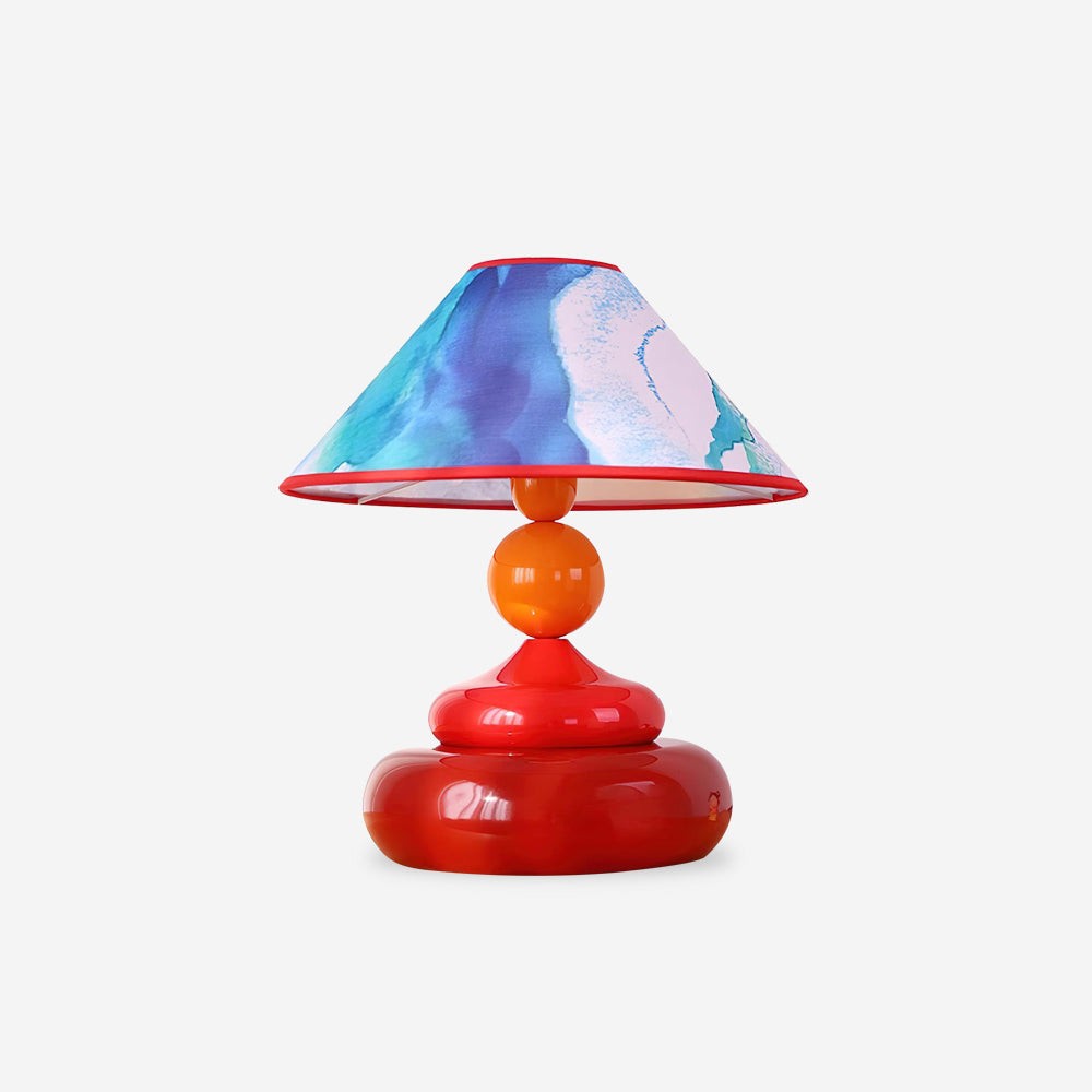 Retro Decorative Colorful Stacked Table Lamp M244