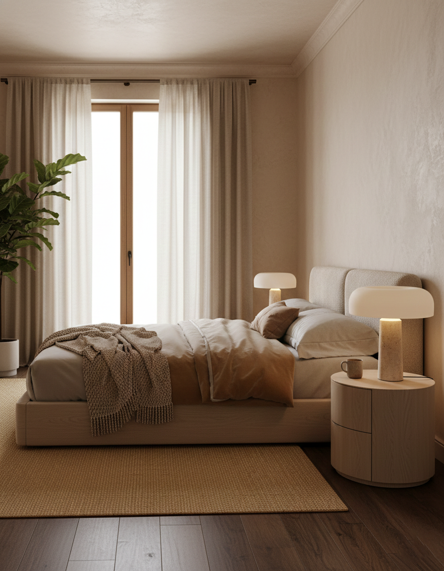 Kine Travertine Table Lamp T1276