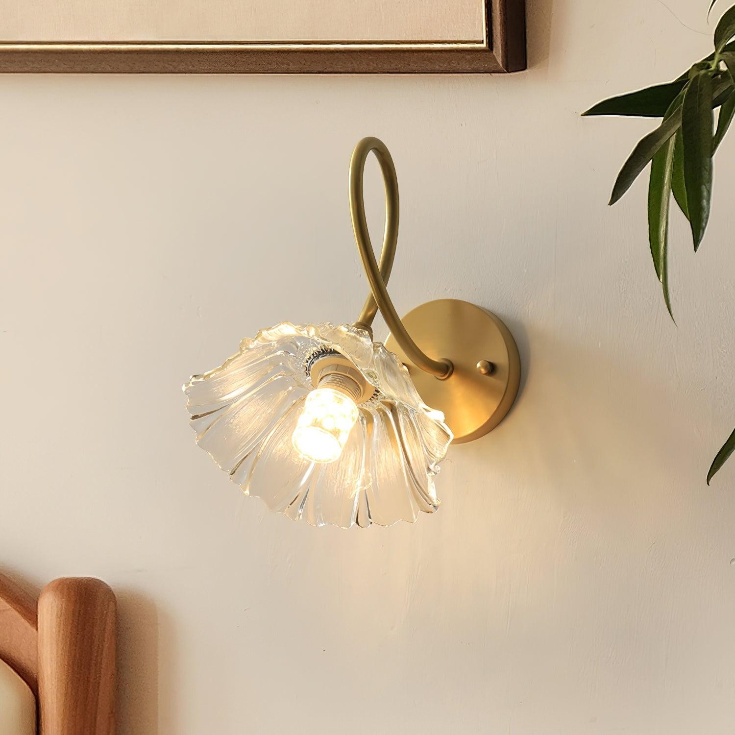 Century Lotus Leaf Wall Lamp M294
