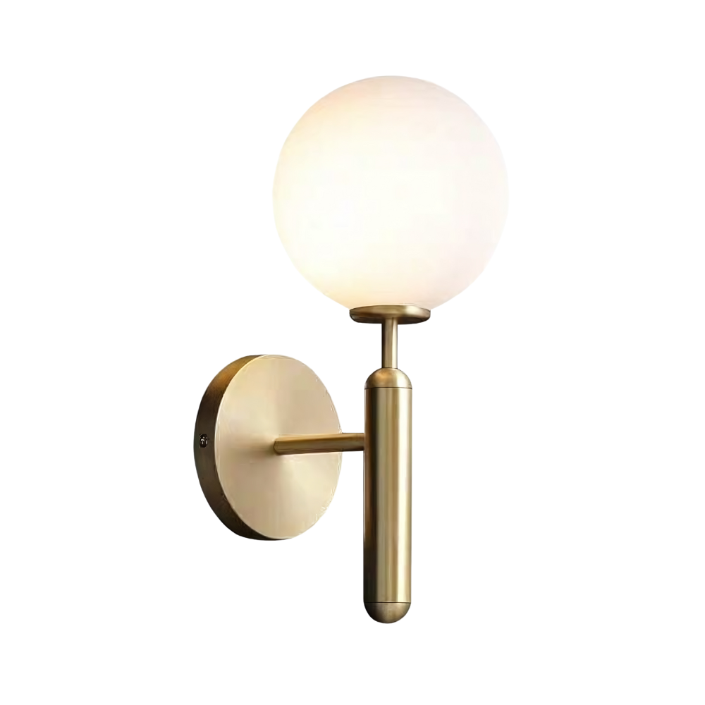 Milky Glow Modern Metal Wall Lamp T2015